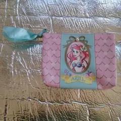 アリエル ポーチ ピンク ミント