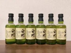 サントリー 白州 12年 ミニボトル 50ml 6本セットのサムネイル
