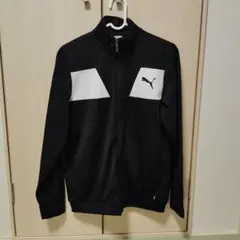 M*O様 PUMA ジャージセット ブラック/ホワイト 160