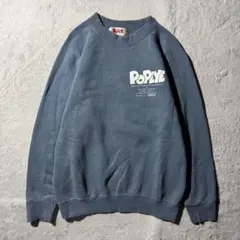【Y8301】.POPEYE 90s スウェット　トレーナー　サイズMのサムネイル