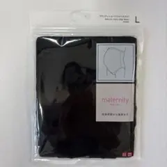 ユニクロ　マタニティショーツ　Lサイズ　黒のサムネイル