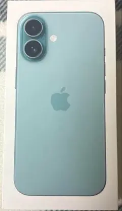 iPhone16/ティールカラー/外箱+α