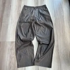 ZARA レザーパンツ ワイドパンツ