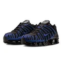 NIKE SHOX TL REFLECTIVE BLACK BLUE
