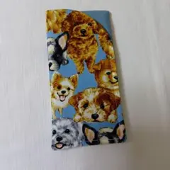 メガネケース　ペンケース　犬