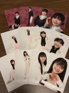 櫻坂46 生写真 山川宇衣 ドレス ルームウェア どうぶつ着ぐるみ コンプ
