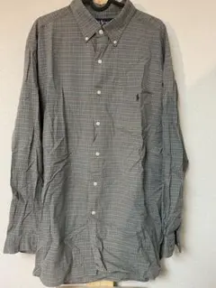 90s ラルフローレン シャツ MARLOWE polo XL グリーン
