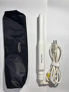 SALONIA ストレートヘアアイロン ホワイト　15mm