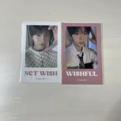 nct wish wishful アルバム　トレカ　オンラインくじ　ユウシ nct wish ユウシ wishful オンラインくじ ステッカー b トレカ - メルカリ