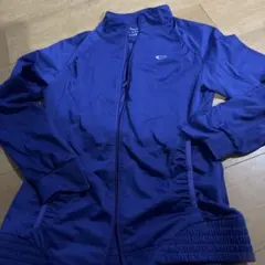 オークリー　ブルーフルジップジャケット
