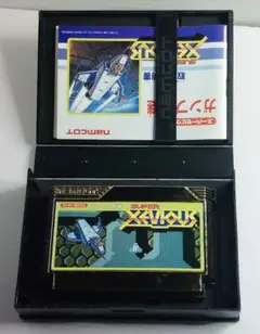 FC スーパーゼビウス ガンプの謎ナムコ 箱説ハガキ付 動作確認済 中古