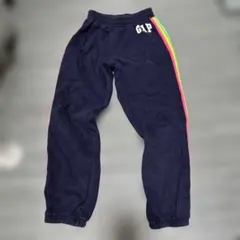 ギャップ ネイビー スエットパンツ 130cm サイドストライプ