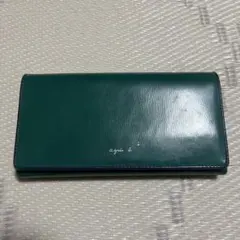agnes b. アニエスベー 長財布 グリーンのサムネイル
