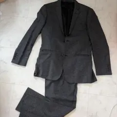 BURBERRY テーラードジャケット グレー チェック柄 スーツ