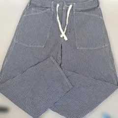 Lee ストライプ ワークパンツ L 極美品