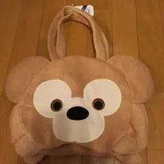 タグ付き　香港ディズニー　ダッフィー　トートバッグ　ツムツム