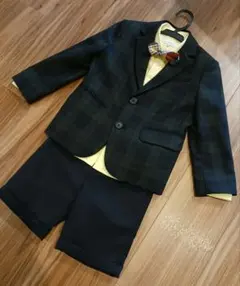 グリーンレーベルリラクシング　キッズ フォーマルスーツセット 115cm
