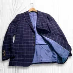 ジャケット スーツ 青