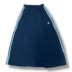 も*ち様 adidasアディダス ブラック Y2K ロングスカート レイヤード