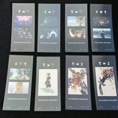KINGDOM HEARTS ホログラム ブックマーカー 8枚セット