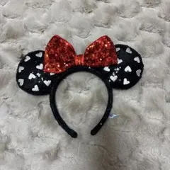 ミニーマウス カチューシャ スパンコール