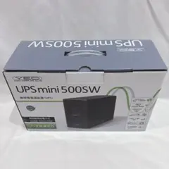 未使用品 UPS ユタカ電機製作所 UPSmini500SW 無停電電源装置 ②