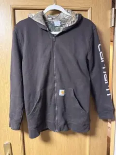 Carhartt ダークグレー パーカーのサムネイル