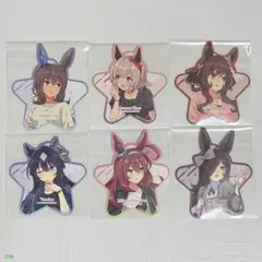 ウマ娘 ららぽーと 缶バッジ ステッカー ライスシャワー - メルカリ