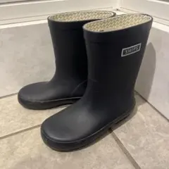 SHIPS レインブーツ 長靴 18.0 紺 ネイビー キッズ