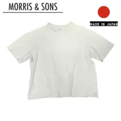 MORRIS＆SONS オフホワイト クロップド 半袖Tシャツのサムネイル