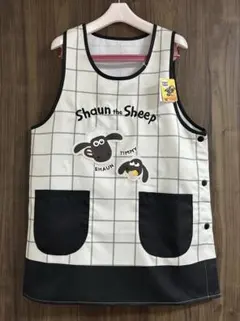 新品 エプロン ひつじのショーン 保育士