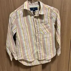Ralph Lauren キッズ 長袖シャツ 7サイズ ストライプ