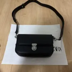 ZARA ショルダーバッグ ブラックのサムネイル