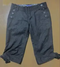 最終価格　BURBERRY 黒 ショートパンツ 36