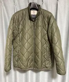 AIGLE キルティングジャケット　カーキ　XL