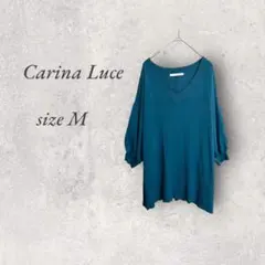 Carina Luceカリーナルーチェ/プルオーバーM/Vネック/No.1454