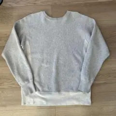 Champion リバースウィーブ スウェット M グレー 無地