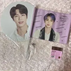 BTS ジン うちわ フラッグ 2点セット