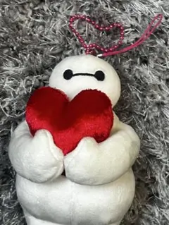 ベイマックス キーホルダー 赤いハート