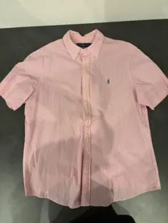 Ralph Lauren 半袖シャツ ピンク　Lサイズのサムネイル