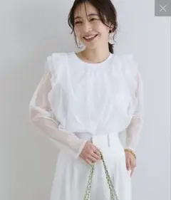 ★*★様 ラブティックボンボン　ラッフルチュールカットソー