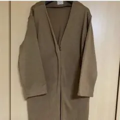 サマンサモスモス　ノーカラーコート　Lサイズ