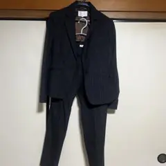 チェックスーツ