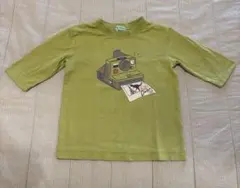 hakka kids 恐竜 カメラ　プリント Tシャツ 100のサムネイル