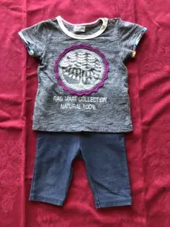 RAG MART Tシャツ&DOUBLE.B レギンス　セット