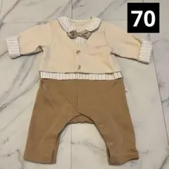 RI様専用mocmof おめかしフォーマルベビー服　70 男の子　カバーオール
