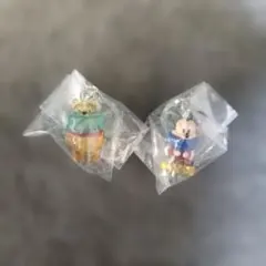 ディズニーキャラクター　めじるしアクセサリー WINTER ミッキー　プーさん