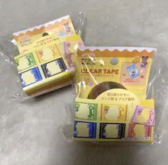 クリアテープ お菓子パッケージ２種セット amifaのサムネイル