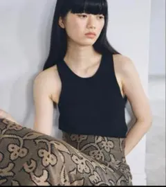 todayful Scallop Knit Tanktop black - メルカリ