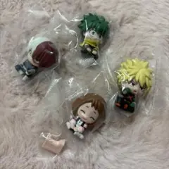 僕のヒーローアカデミア すわらせ隊 緑谷 麗日 爆豪 轟 4個セット フルコンプ